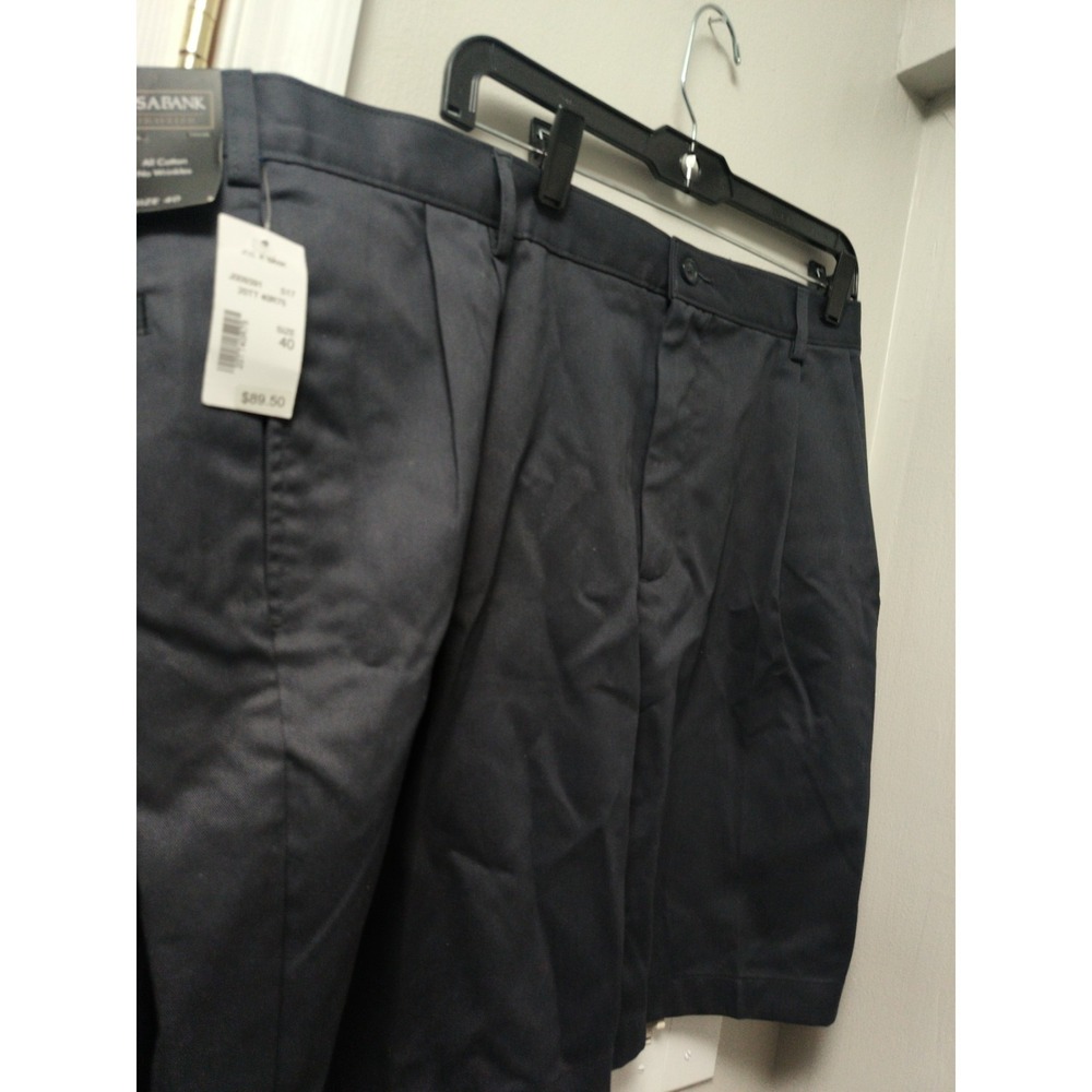 Jos A Bank Gray Summer Traveler Short Mens Sz 40 Cotton